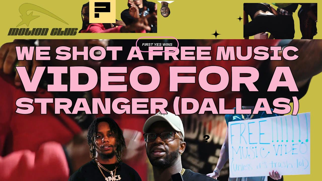 CTV gave away a free music video in Deep Ellum, Dallas