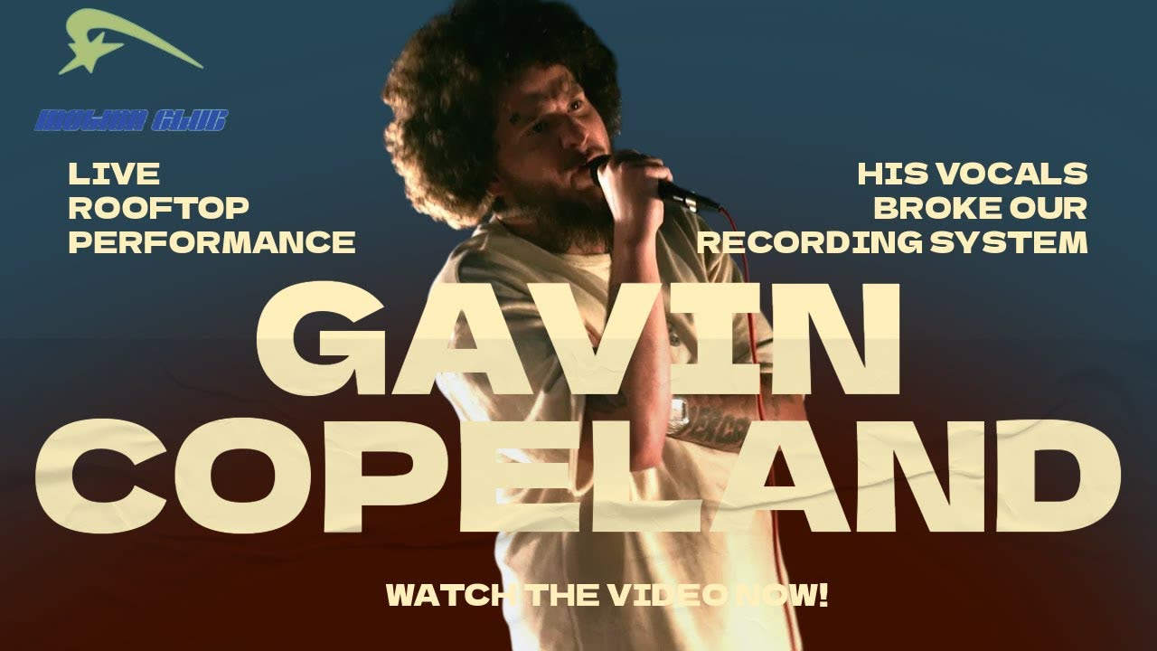 Gavin Copeland — live rooftop performance